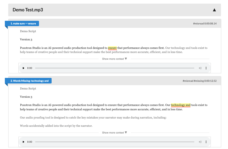 Pozotron Pickup Packet